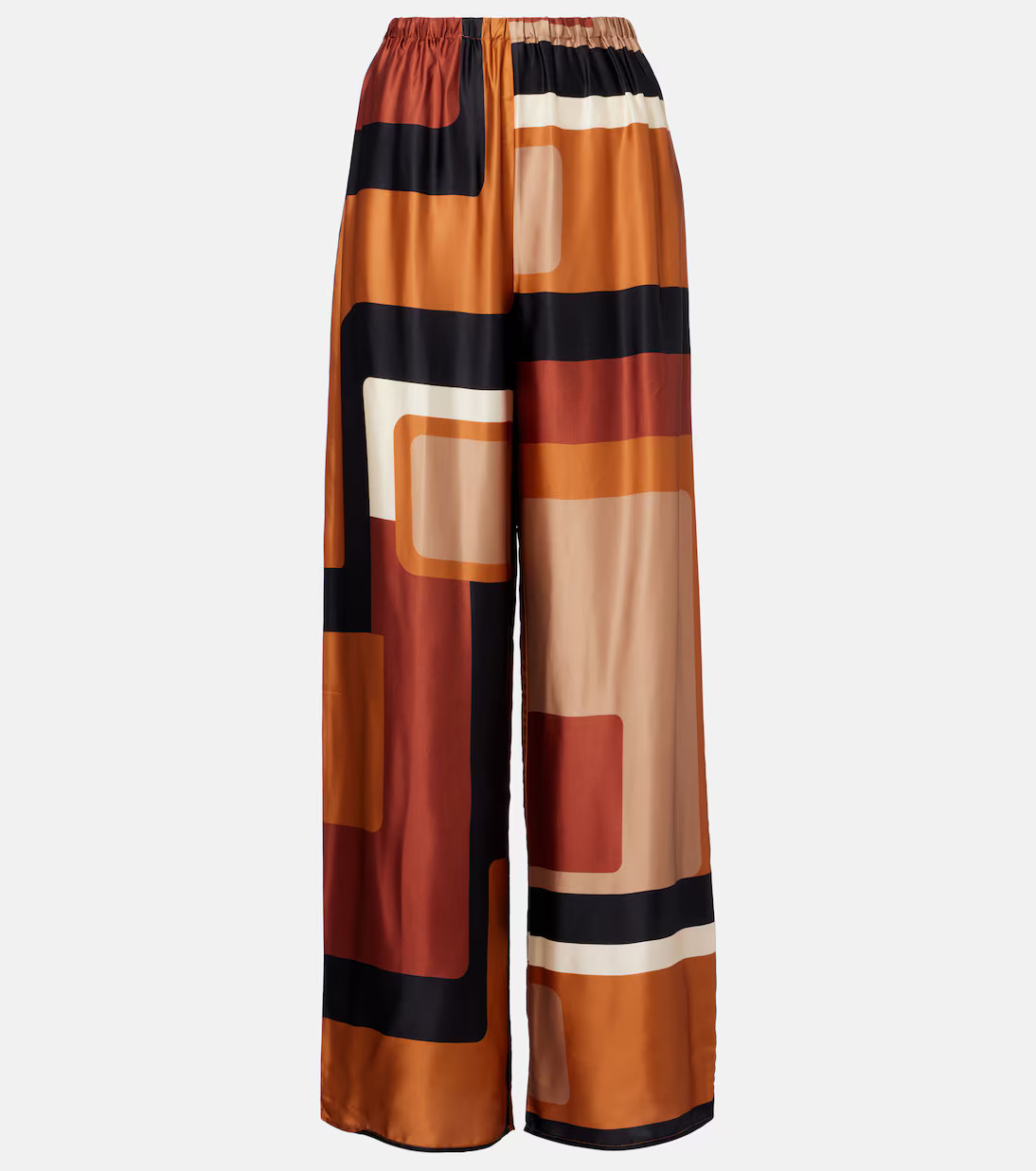 Jensen printed satin palazzo pants | Mytheresa (US/CA)