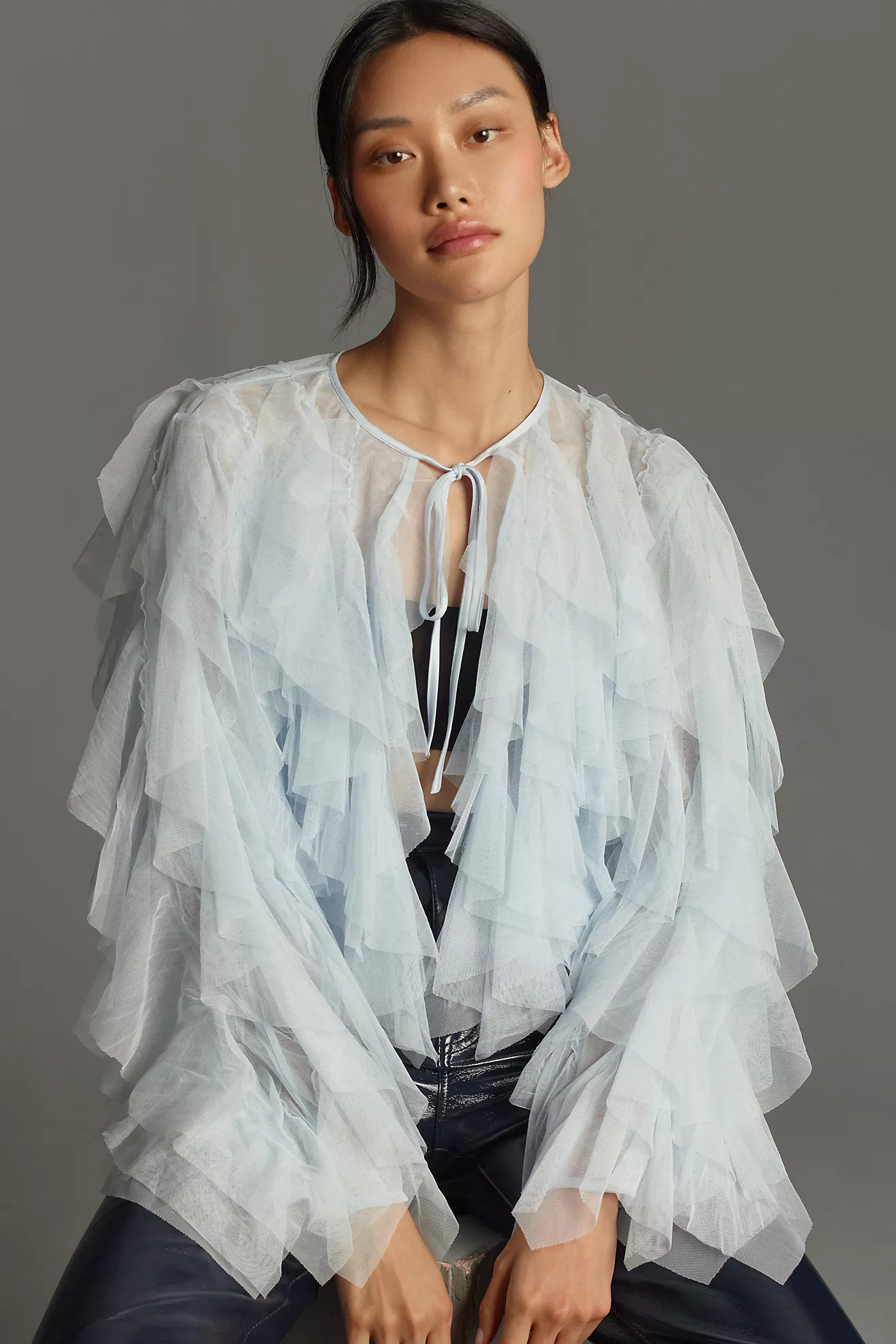 By Anthropologie Tulle Bomber Jacket | Anthropologie (US)