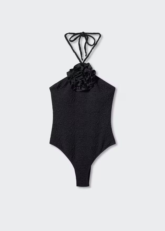 Textured swimsuit | MANGO (US)