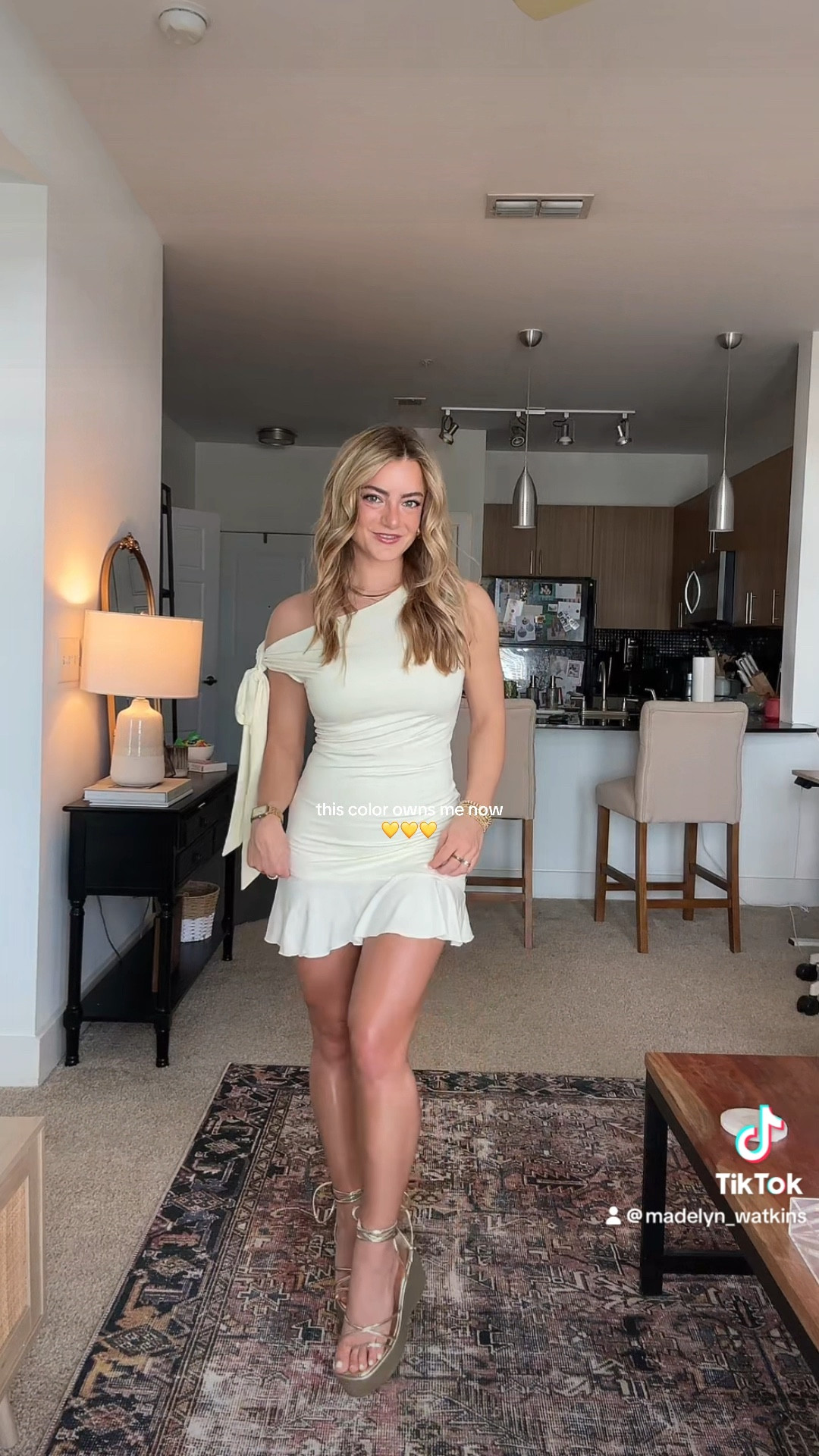 Butter yellow is soooo in💛💛 loved this dress for date night !!! 

#LTKPetite #LTKFindsUnder100