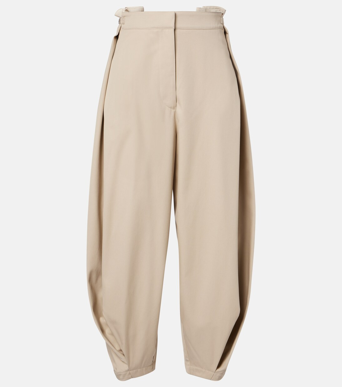 Cotton and silk twill balloon pants | Mytheresa (US/CA)