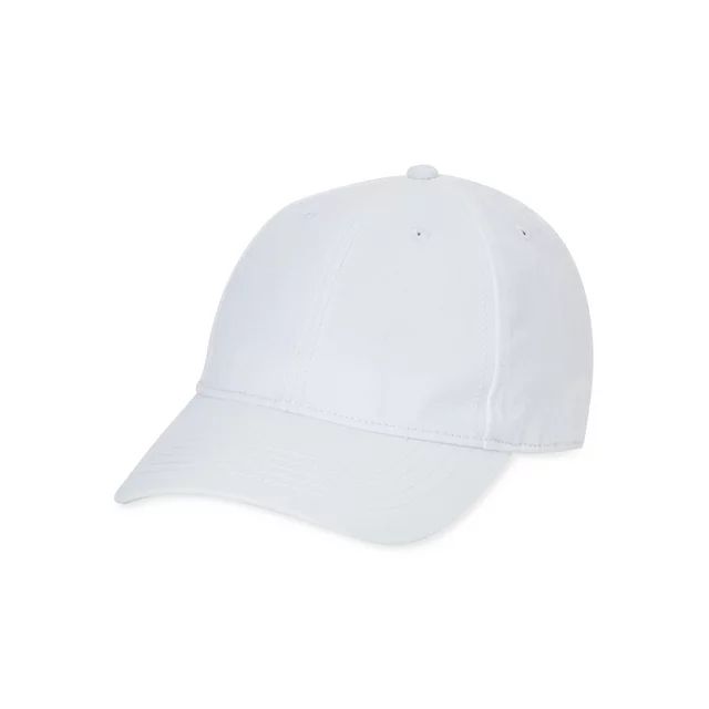 Time and Tru Women's Blank Non Washed Cotton Twill Baseball Hat Arctic White - Walmart.com | Walmart (US)