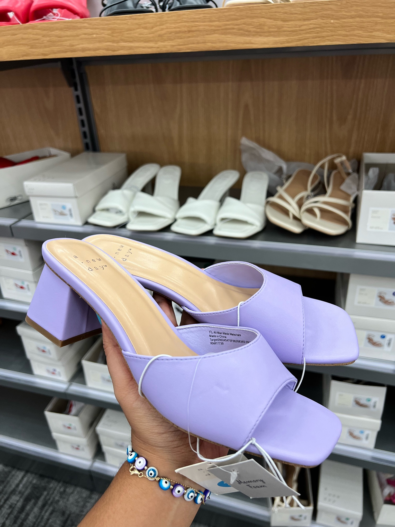 A New Day Harlow Mule Heels - this lilac color for summer?? Gorgeous 💜

#LTKFind #LTKshoecrush #LTKunder50