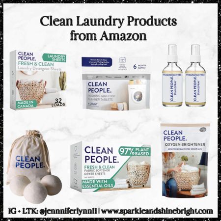 I’ve been searching for clean, non toxic laundry products + stumbled upon these on Amazon! They have great reviews, affordable + ships free. Going to try these + will report back! 

#LTKfitness #LTKfamily #LTKhome