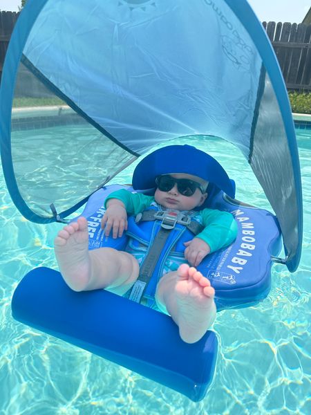 Straight chillin’ ☀️💦🕶️ 

#LTKkids #LTKswim #LTKbaby