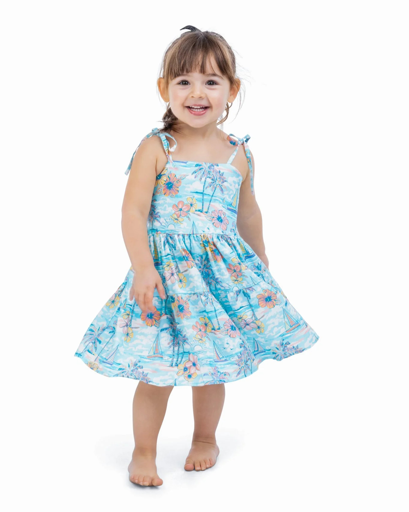 The BVIs - Girls Resort Dress | Kenny Flowers