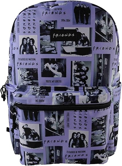 Friends Logo Characters Canvas Backpack | Amazon (CA)