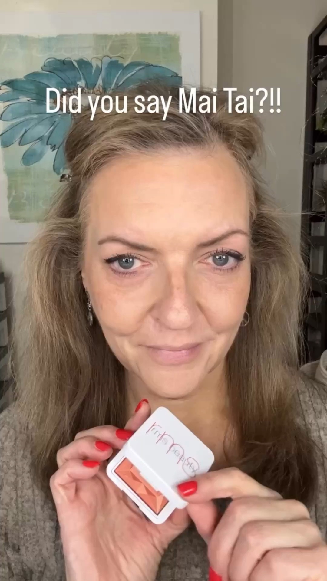 Love the natural glow this blush shade Mai Tai gives me! 🧡🍹I’m loving the @rmsbeauty ReDimension Hydra Powder Blush on mature skin! 🧡 It’s clean beauty with skincare ingredients like jojoba oil, so it blends seamlessly and gives a soft, luminous glow—never dry or cakey. Perfect for quick, easy makeup routines for women over 50. Mature skin makeup that looks fresh, natural, and effortless 👌🌸 

#MakeupOver50 #MatureSkinMakeup #cleanbeauty #rmsbeauty

#LTKBeauty #LTKgrwm #LTKOver40
