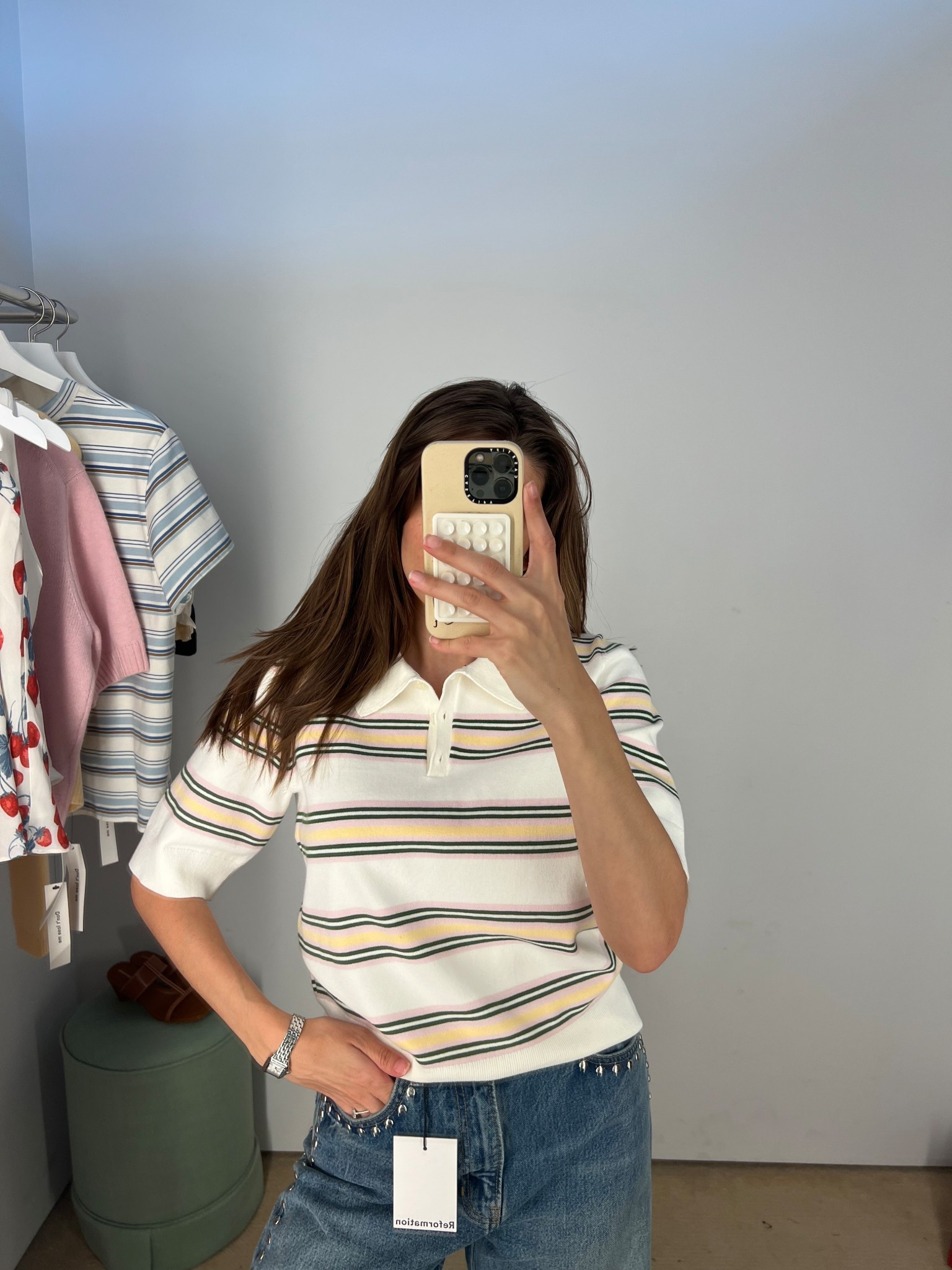 Sweater 😍 wearing a M from Reformation 