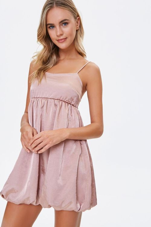 Satin Bubble Mini Dress | Forever 21 (US)