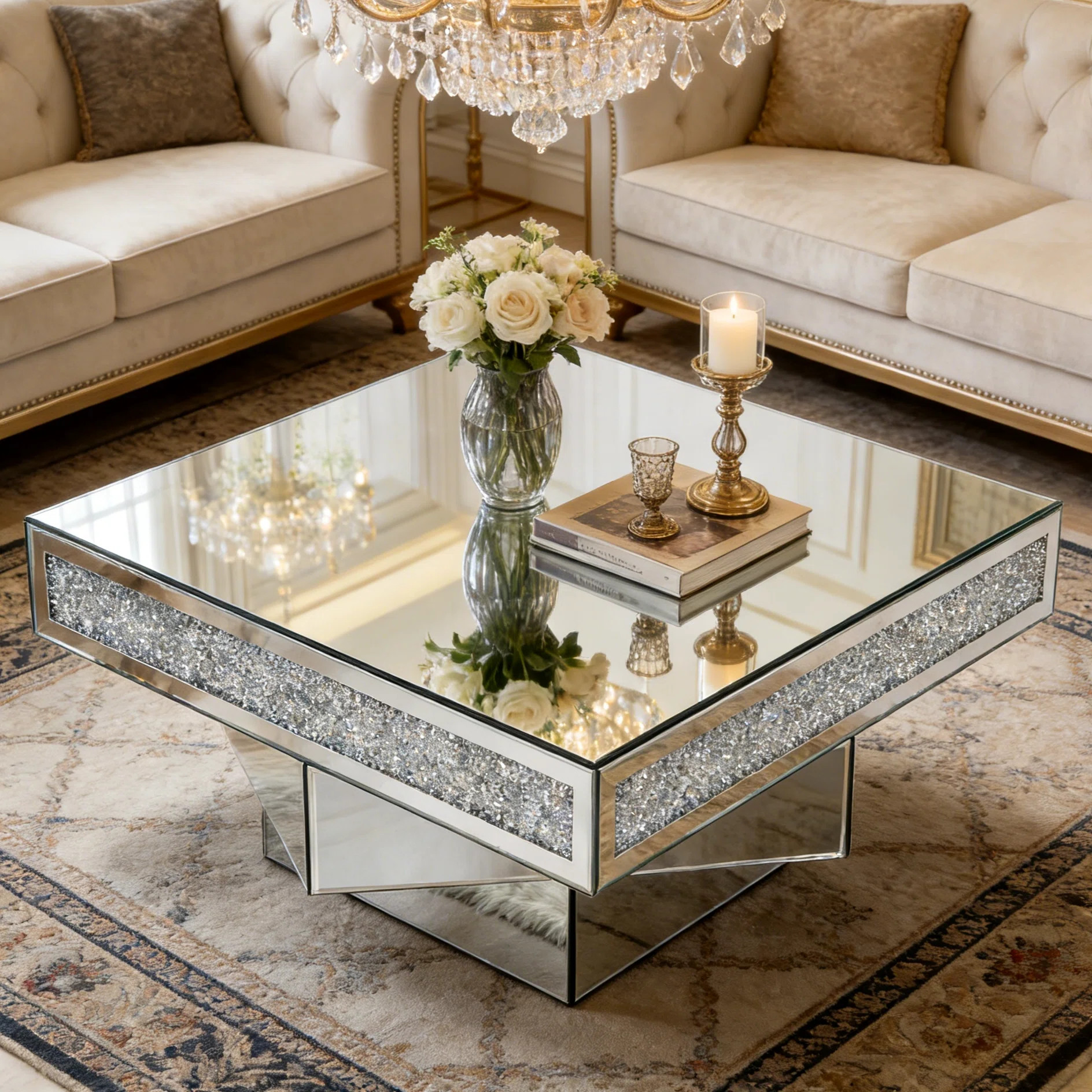 Fahd Mirrored Coffee Table | Wayfair North America