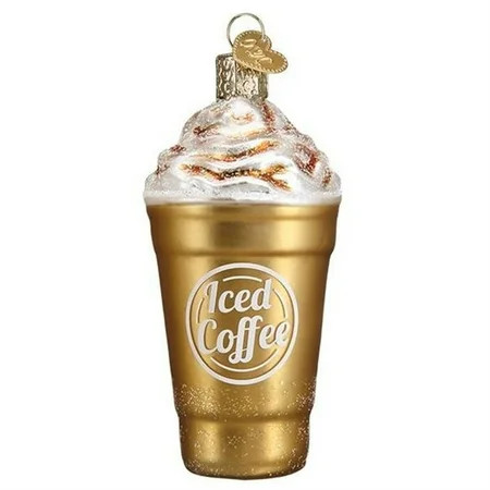 Old World Christmas 32398 Glass Blown Blended Coffee Ornament | Walmart (US)