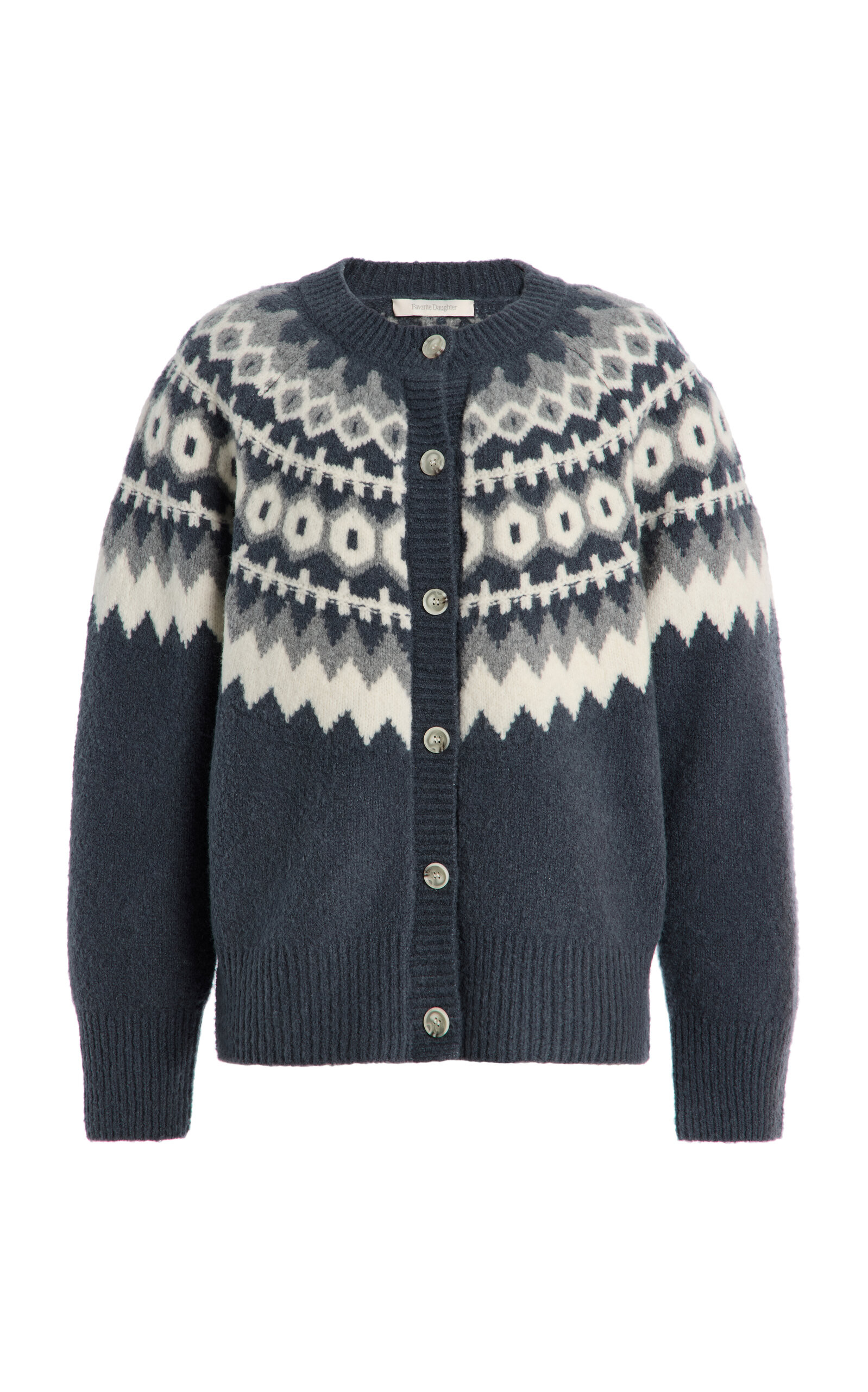 Snowed In Fair Isle Wool-Cashmere Blend Cardigan | Moda Operandi (Global)
