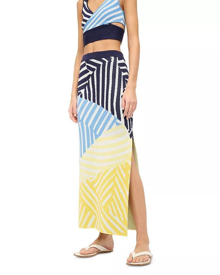 Karina Striped Skirt | Bloomingdale's (US)