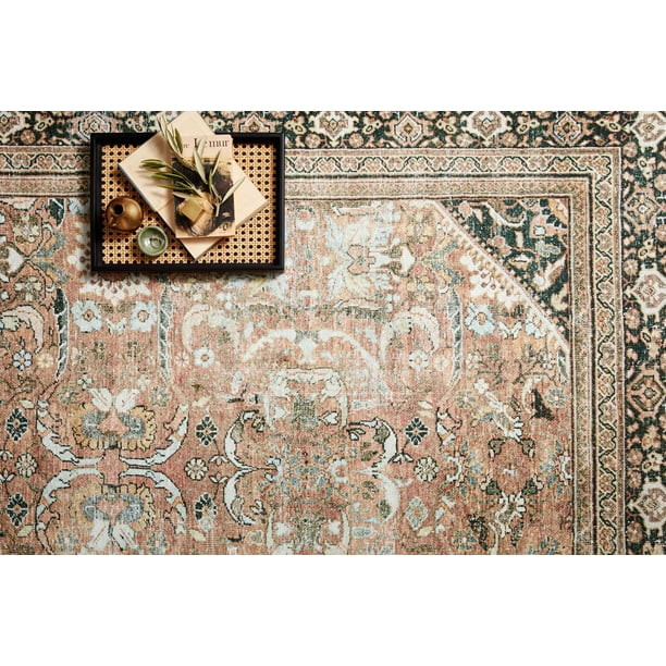 Loloi II Wynter WYN-02 Auburn / Multi Oriental Area Rug 7'-6" x 9'-6" | Walmart (US)