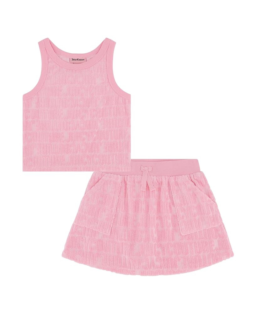 Juicy Couture Girls 2pc Skort Set | Amazon (US)