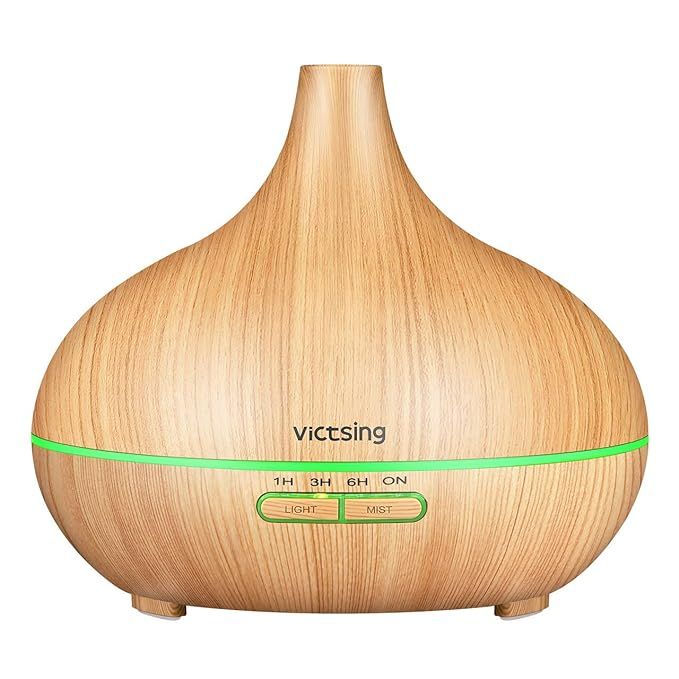 VicTsing 300ML Essential Oil Diffuser, [New Generation] Ultrasonic Aroma Wood Grain Aromatherapy ... | Amazon (CA)