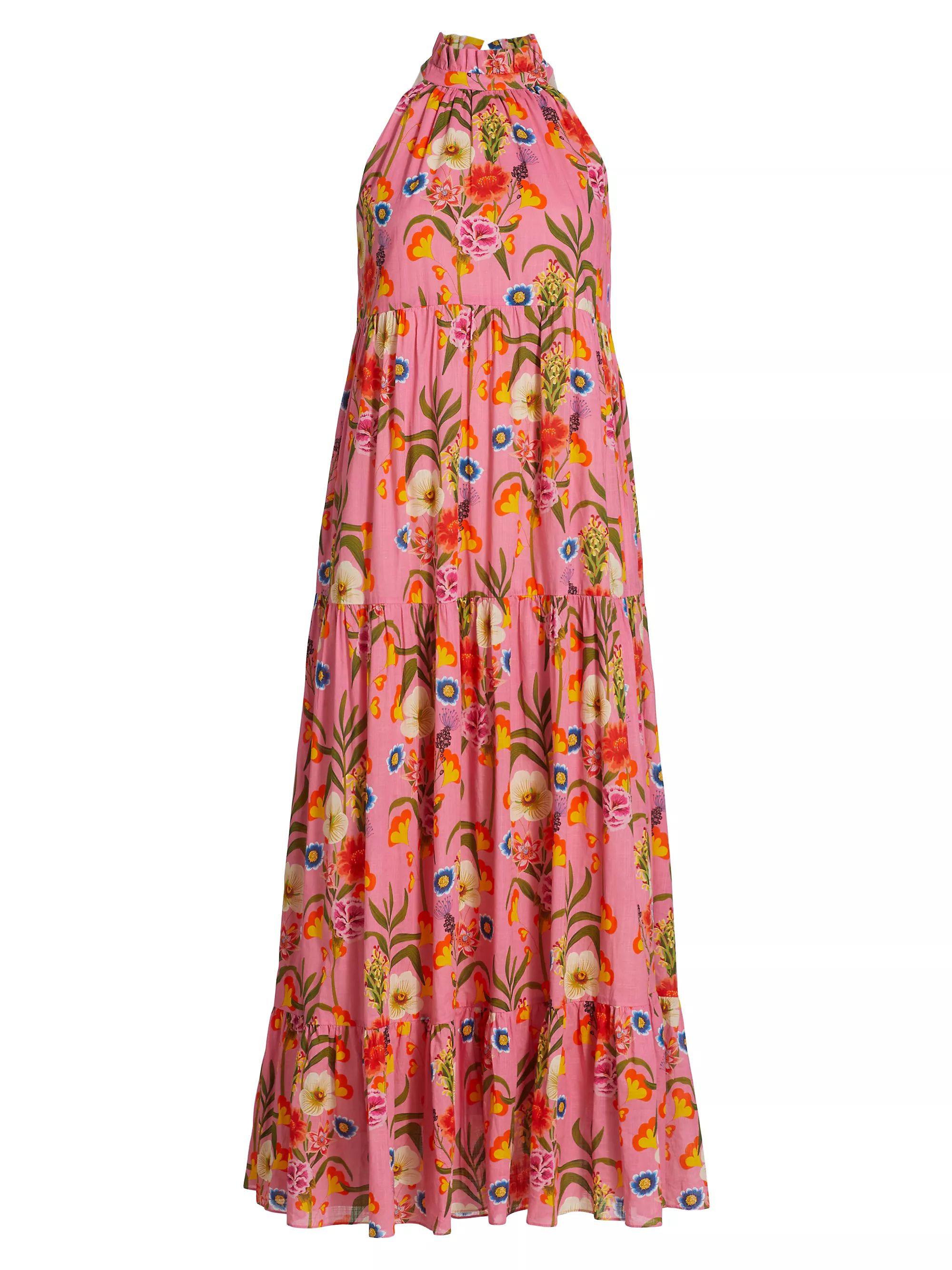 Pandora Voile Tiered Maxi Dress | Saks Fifth Avenue