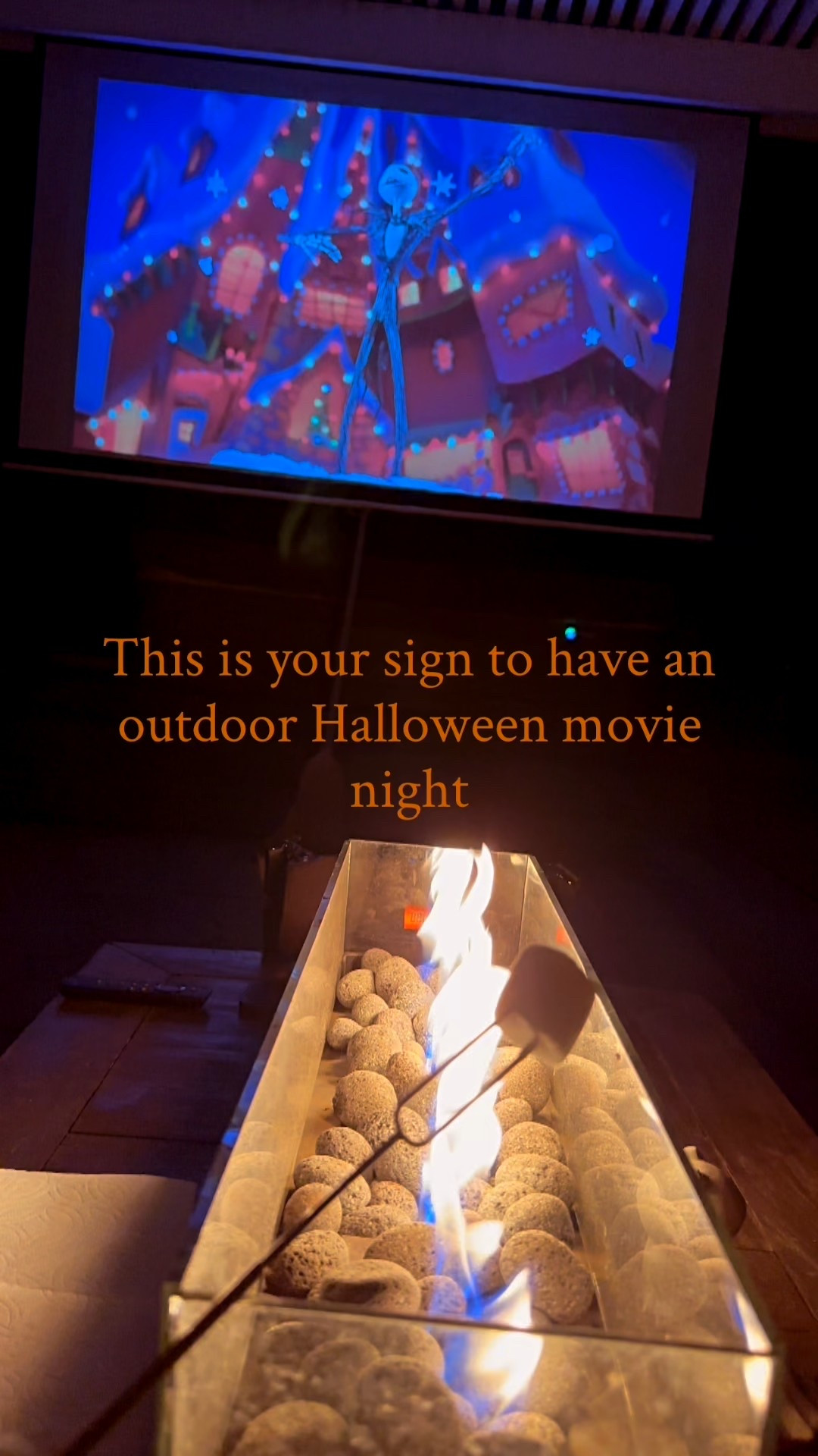 Who else is ready for cozy evenings by the fire watching movies? I have my screen, projector and firepit linked below   

#LTKSeasonal #LTKHome #LTKFindsUnder100