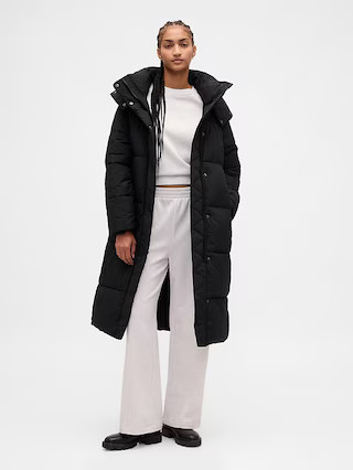 Belted Long Puffer Coat | Gap (US)