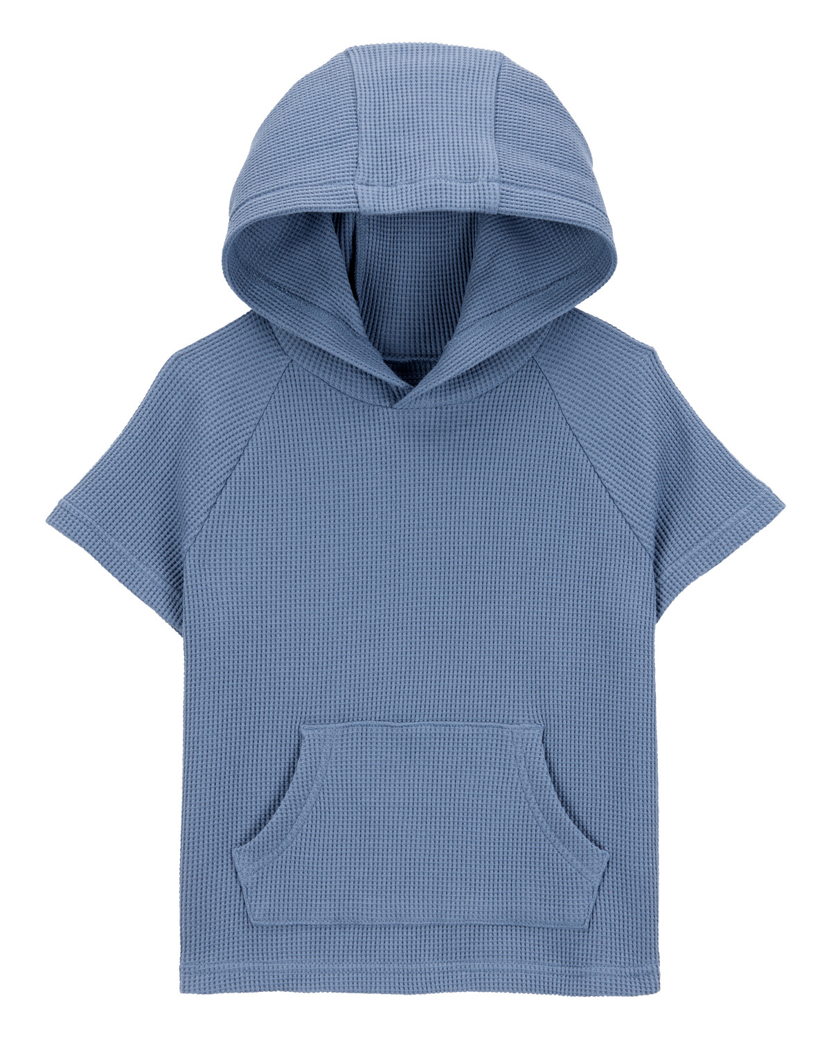 Toddler Waffle Knit Hooded Pullover - Blue - OshKosh | Carter's | Carter's Inc