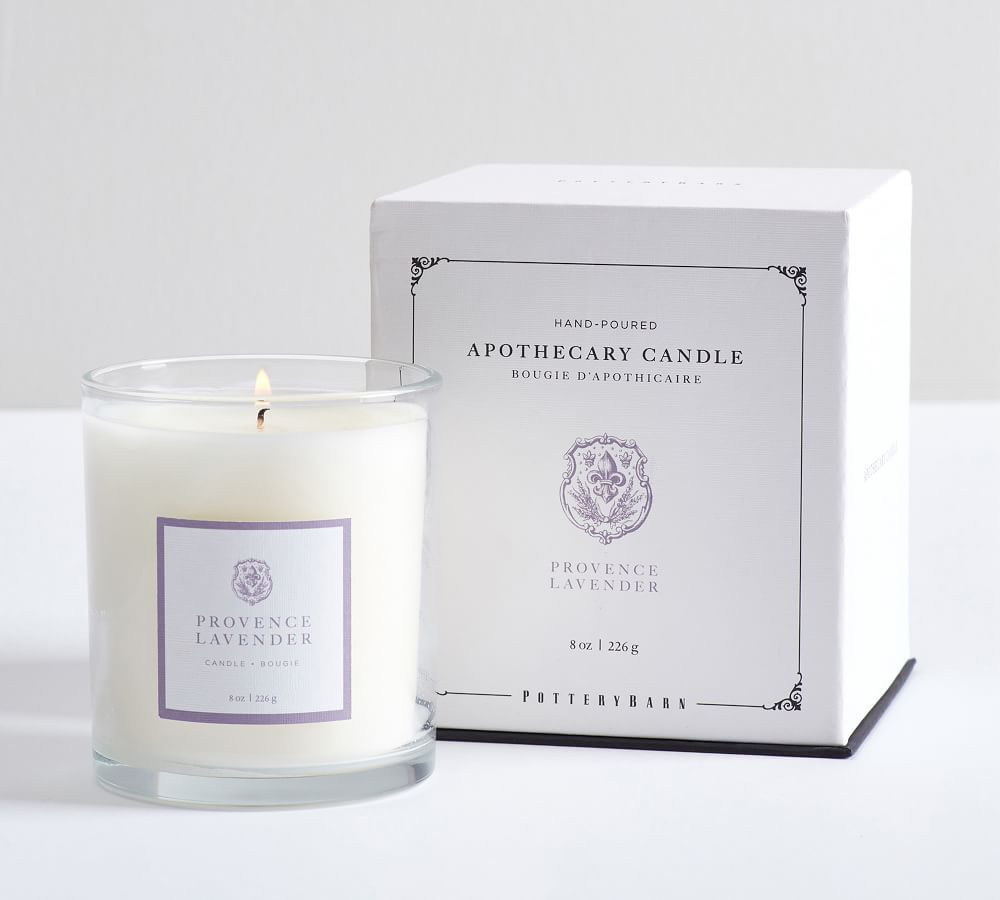 Apothecary Scented Candle - Lavender | Pottery Barn (US)