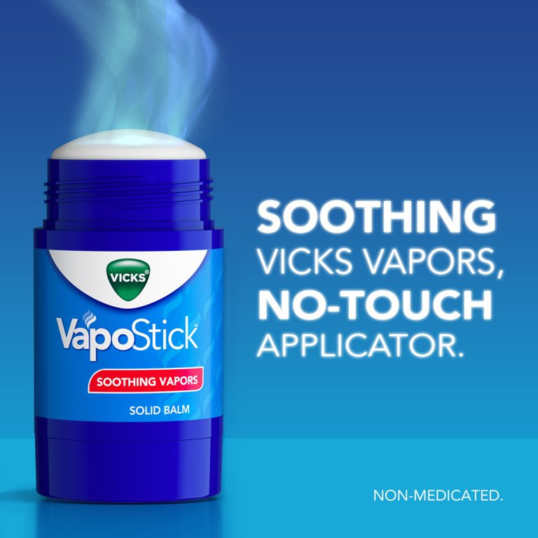 Vicks Vapo Stick Invisible Solid Balm for Sinus Relief, 1.25 oz | Walmart (US)