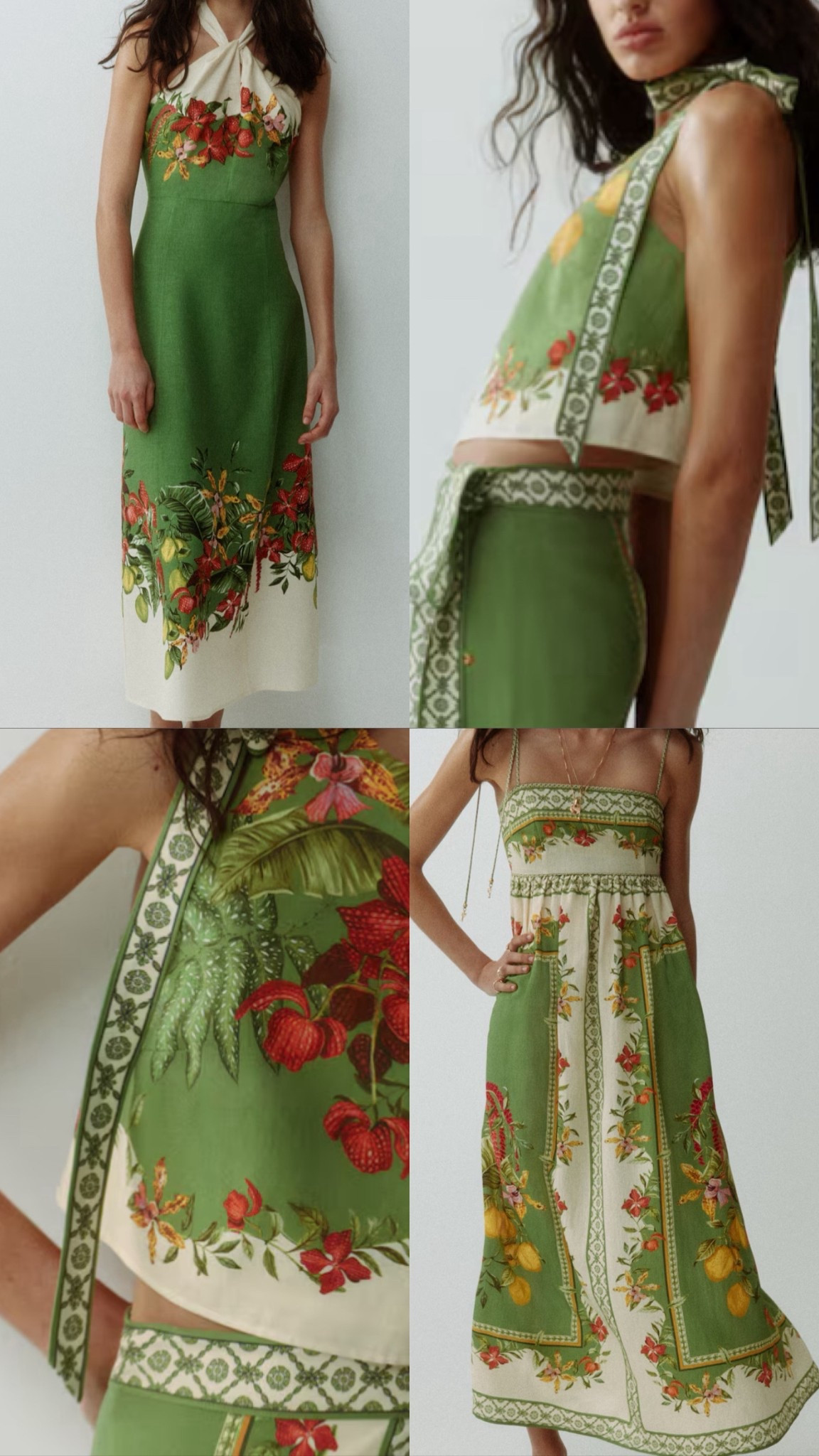 H&M new in print 💚 

#hm #highstreet 