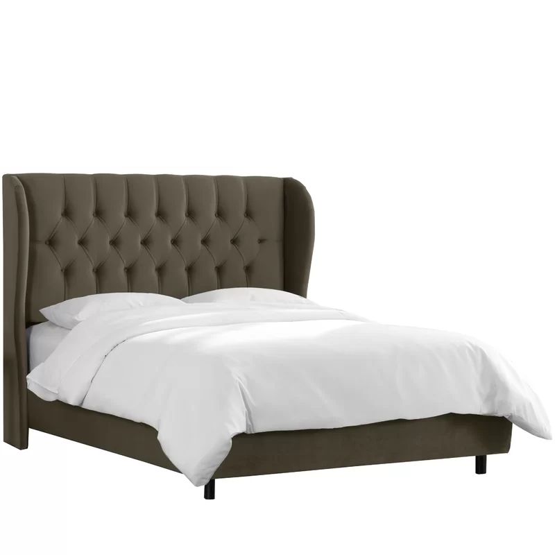 Knaresborough Tufted Upholstered Low Profile Standard Bed | Wayfair North America