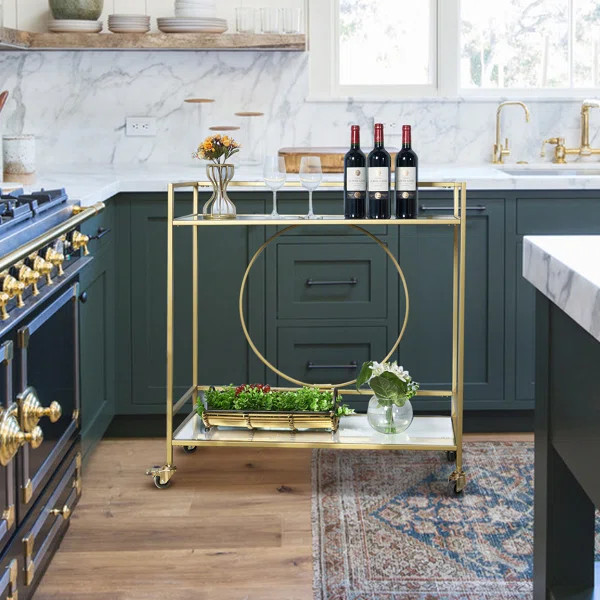Circinus 36'' Wide Bar Cart | Wayfair North America