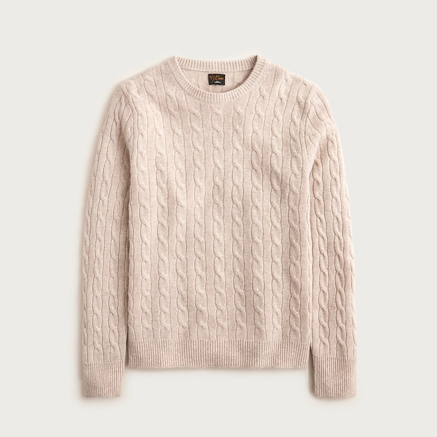 Cashmere cable-knit sweater | J. Crew US