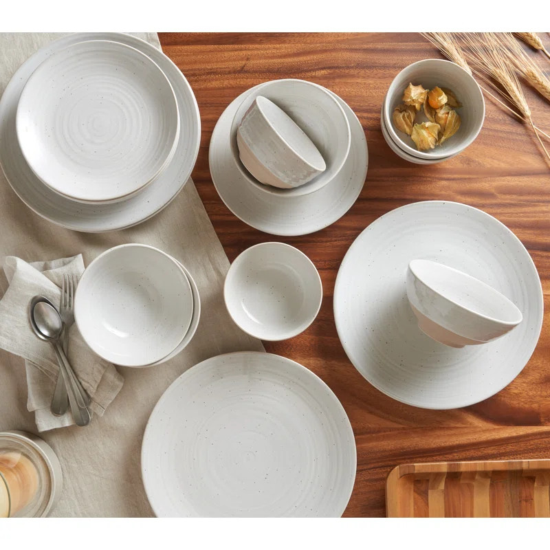 Siterra 16 Piece Dinnerware Set, Service for 4 | Wayfair North America