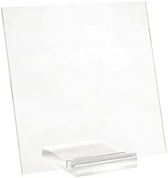 russell+hazel Acrylic Memo Tablet, Dry Erase Board and Marker, Clear 12” x 6” x 11.5” (3138... | Amazon (US)