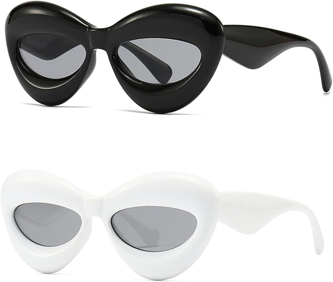 VANLINKER Inflated Fun Lip Shape Sunglasses for Festival Party VL9728 | Amazon (US)