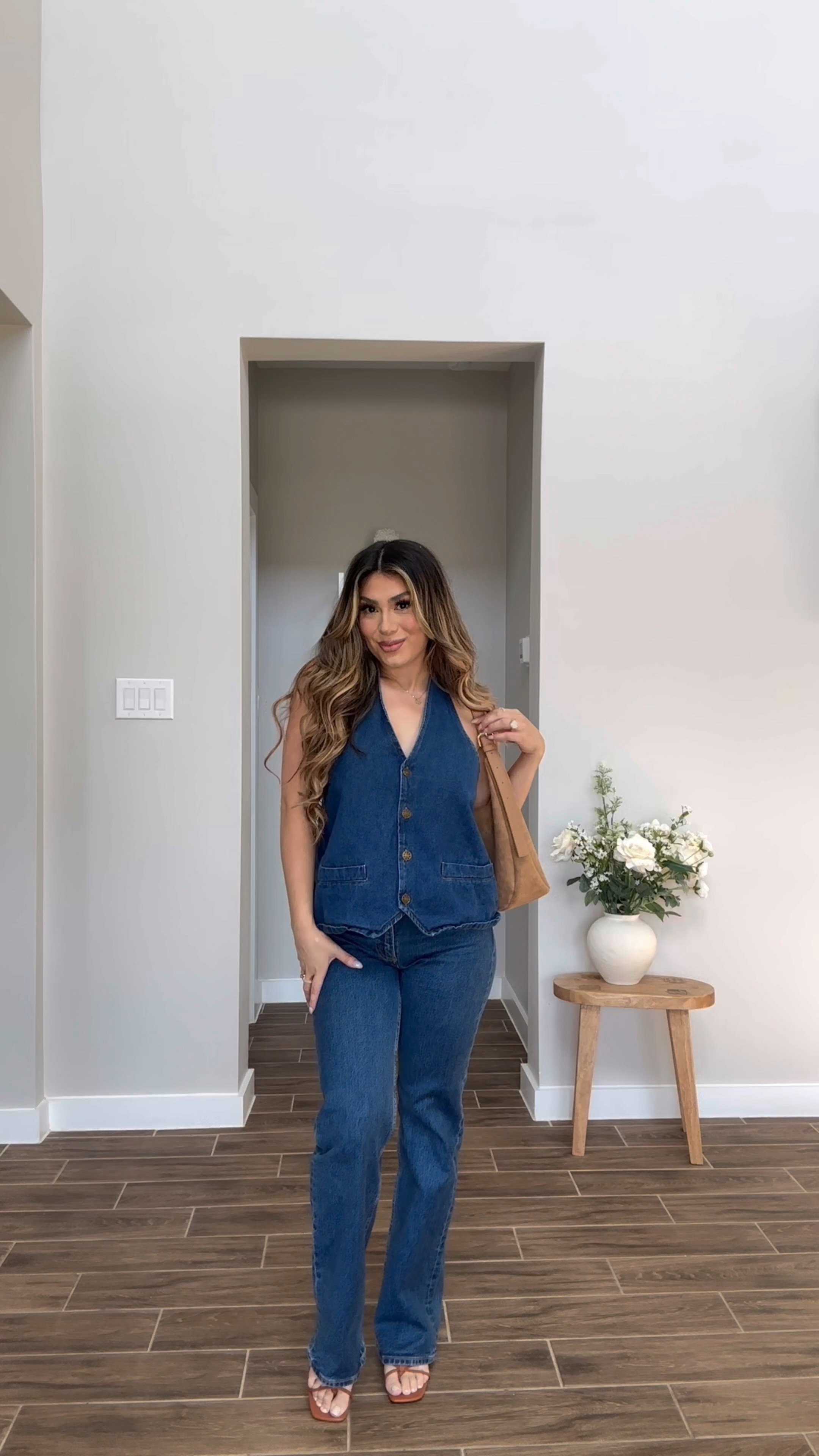 Denim on Denim Outfit 

#LTKStyleTip #LTKFindsUnder100