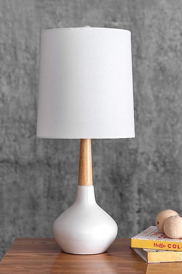 nuLOOM NPT42AA Castine 25" Ceramic Table Lamp, Height, White | Amazon (US)