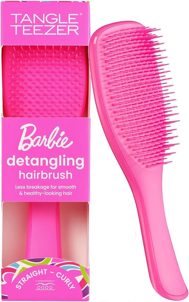 Tangle Teezer x Barbie The Ultimate Detangling Brush, Dry and Wet Hair Brush Detangler for All Ha... | Amazon (US)