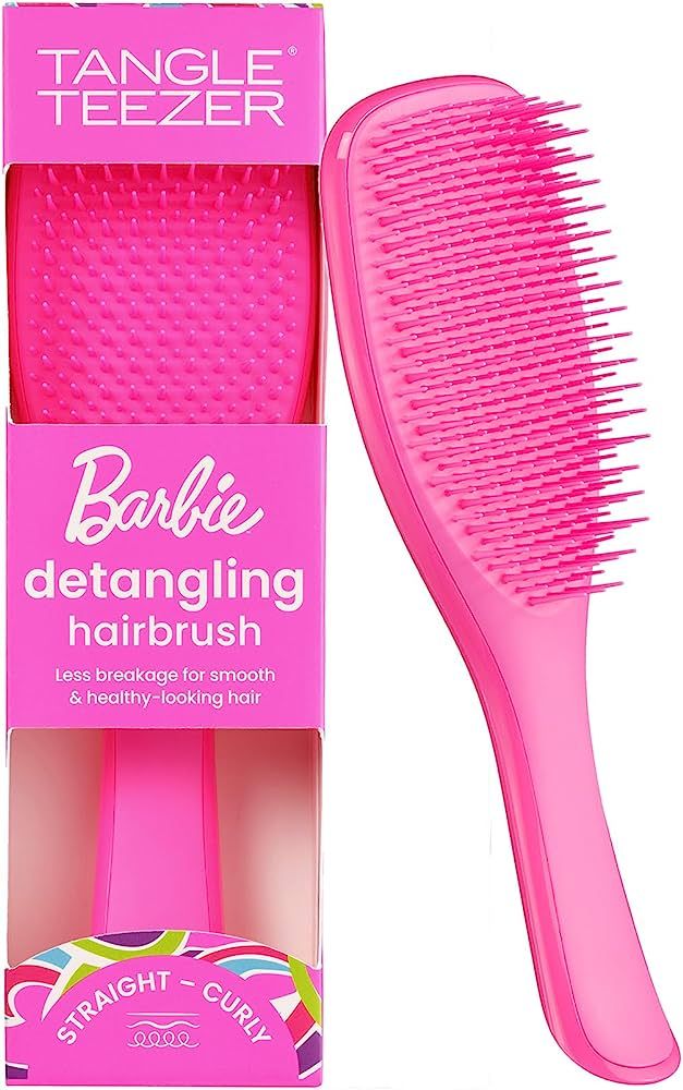 Tangle Teezer x Barbie The Ultimate Detangling Brush, Dry and Wet Hair Brush Detangler for All Ha... | Amazon (US)