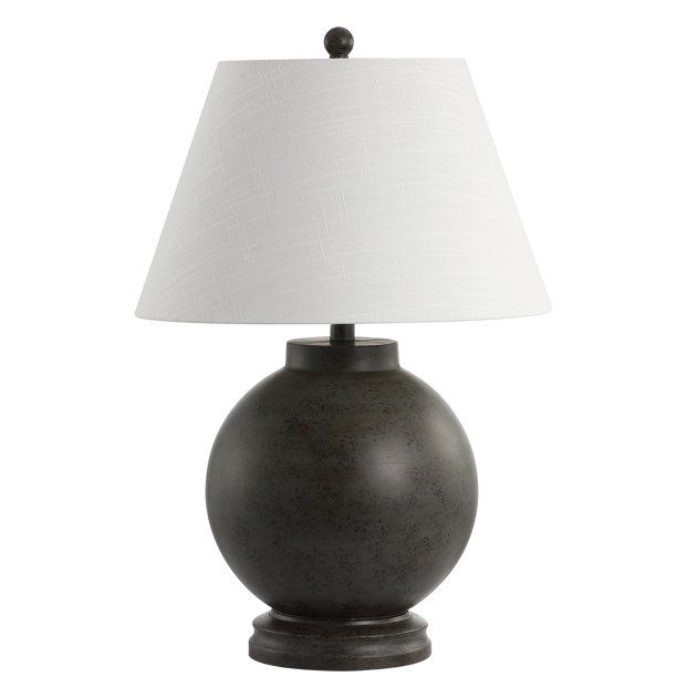 Sophie 26" Resin LED Table Lamp, Dark Gray - Walmart.com | Walmart (US)