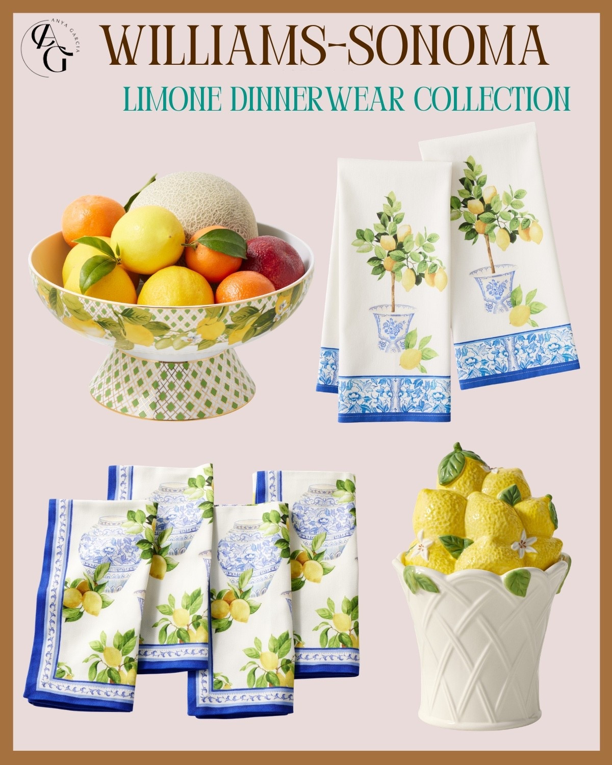 Williams-Sonoma ~ Limone Dinnerware Collection

#LTKsummer #LTKhome #LTKfamily