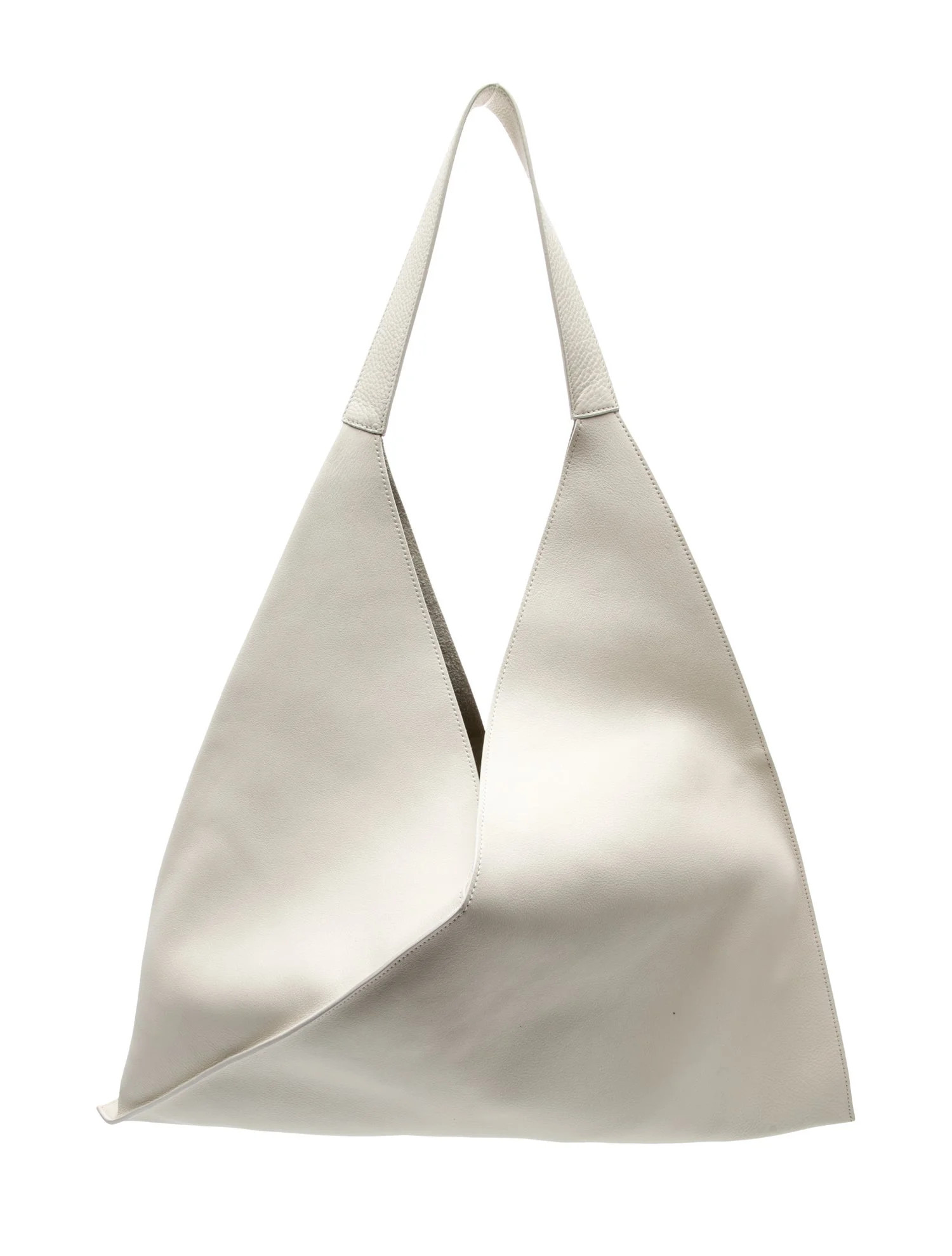 Khaite Leather Shoulder Bag - Neutrals Shoulder Bags, Handbags - KHAIT86668 | The RealReal | The RealReal