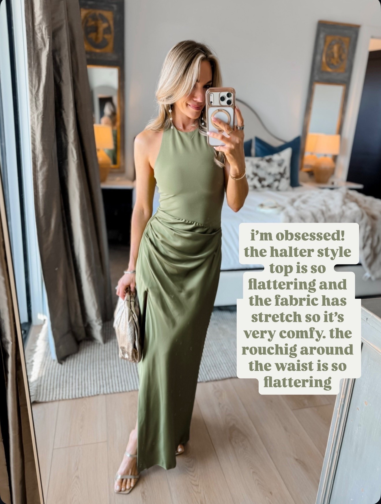 Abercrombie NEW maxi dress! So stunning for a spring or summer wedding guest dress! // I’m 5’3 for reference wearing a size xs!

#LTKootd #LTKPetite #LTKgrwm