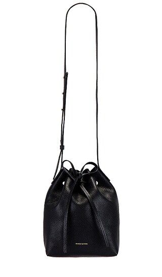 Soft Mini Bucket Bag in Black | Revolve Clothing (Global)