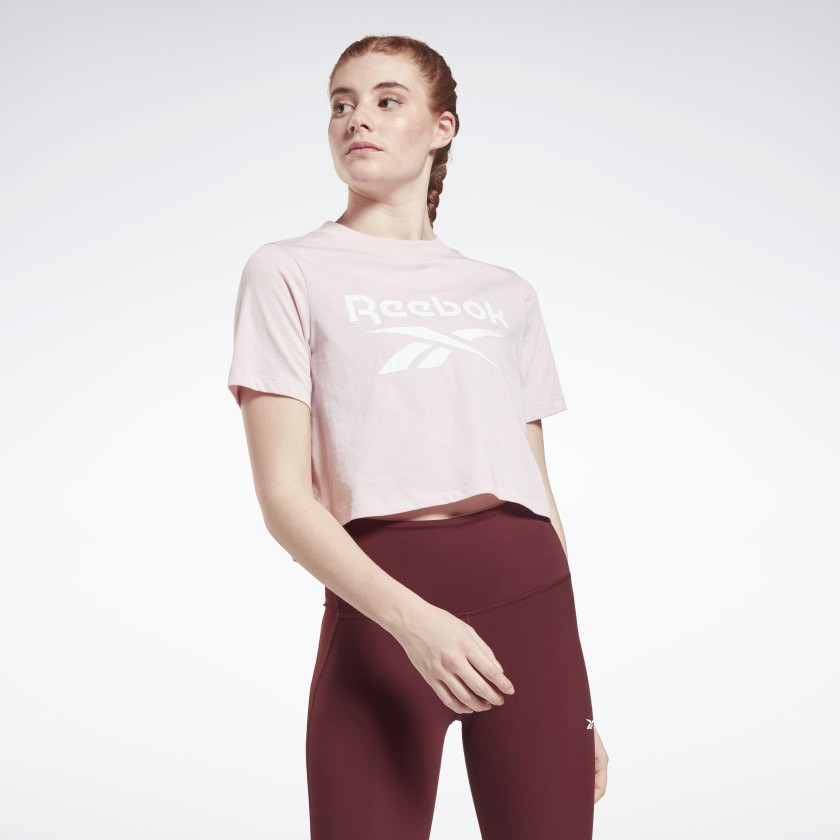 Reebok Identity Cropped T-Shirt | Reebok (US)