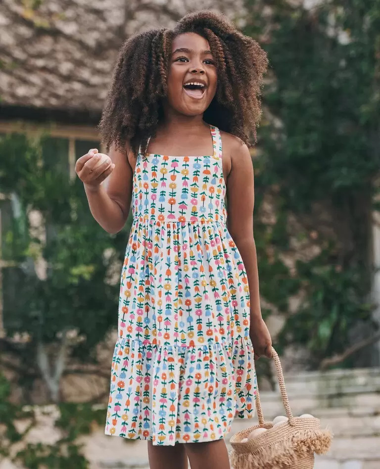 Print Muslin Dress | Hanna Andersson