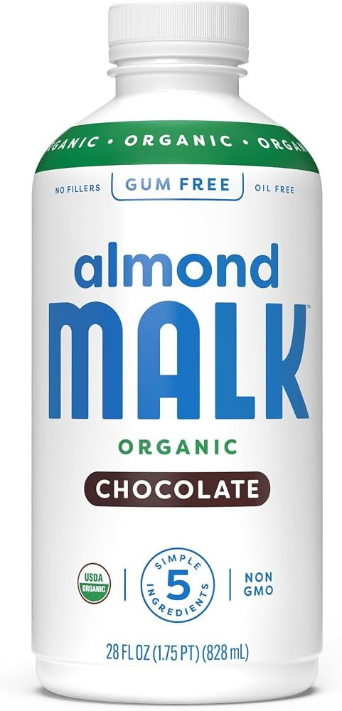 MALK Organic Chocolate Almond Milk, 28 FZ | Amazon (US)
