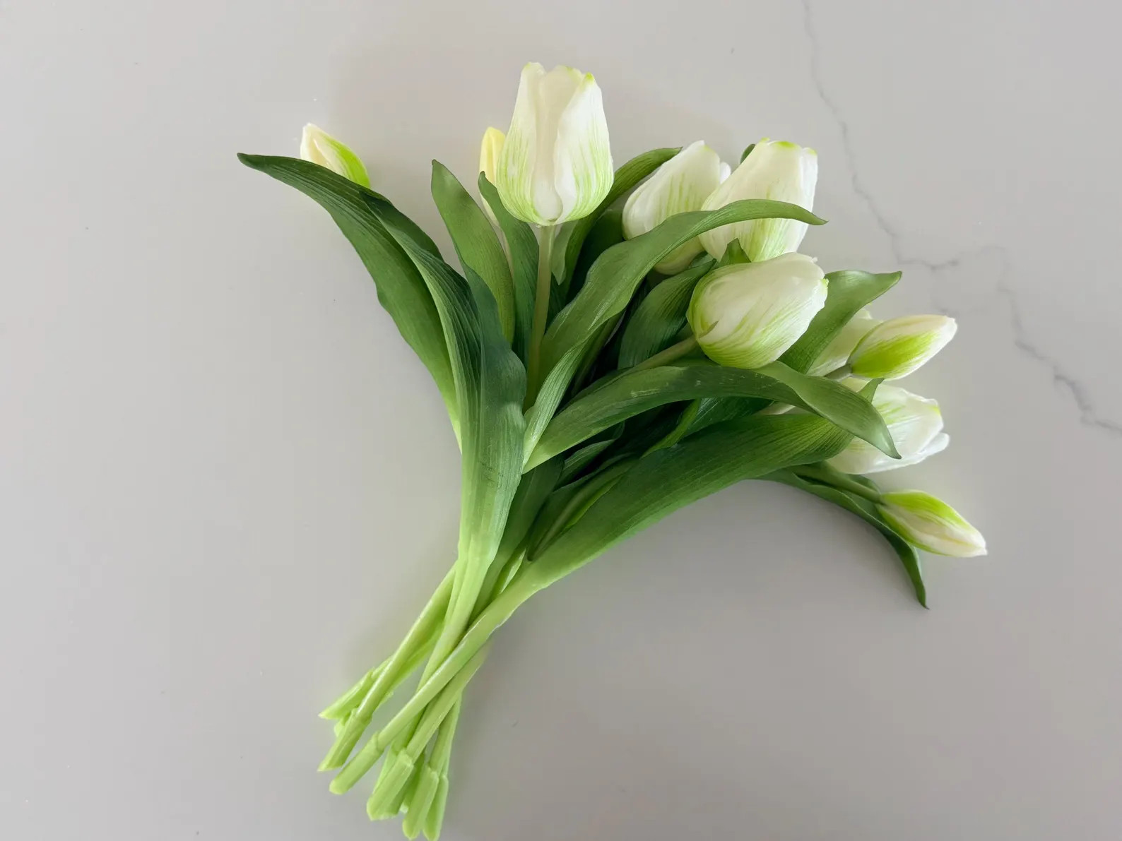 Realistic Tulip bouquet 11.75”| Bundle of 10 High Quality Realistic Flowers for floral arrangem... | Etsy (Global)