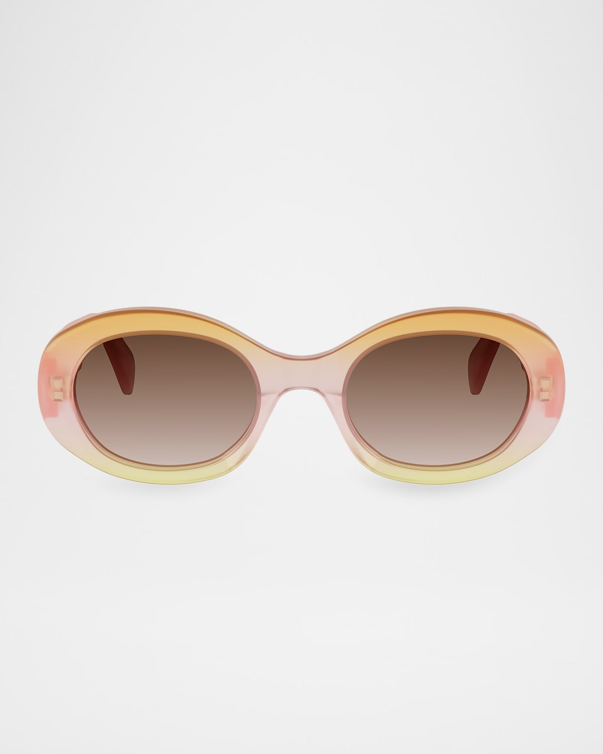 Triomphe 52mm Oval Sunglasses | Neiman Marcus