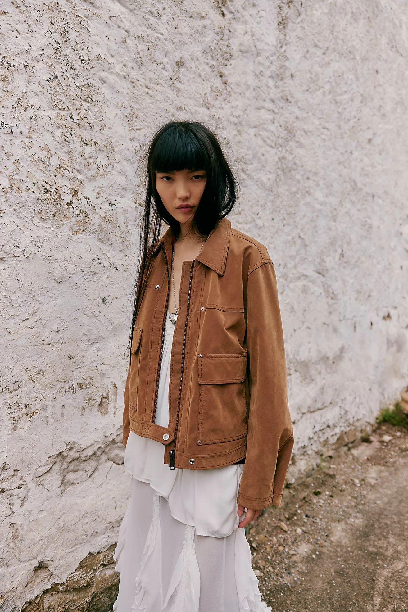 We The Free Blair Vegan Suede Jacket | Free People (Global - UK&FR Excluded)