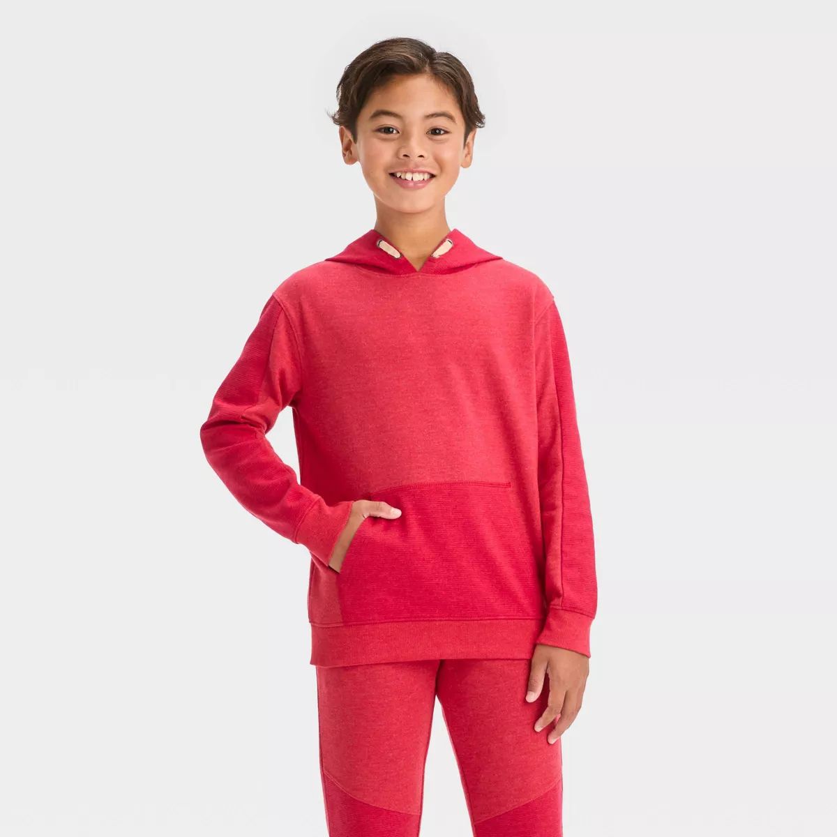 Boys' Cozy Hooded Pullover Sweatshirt - Cat & Jack™ | Target